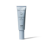 Hydrating gel in light blue tube labeled hydraBalance, designed for acne-prone skin care