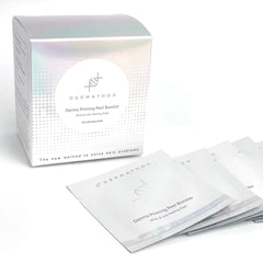 Dermatoo Derma Priming Peel Booster packaging with individual pads on a white background